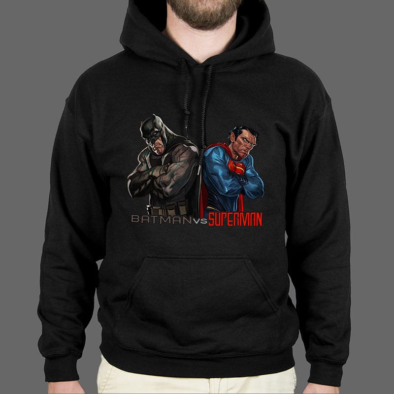 Majica ili Hoodie Bat vs Super 1