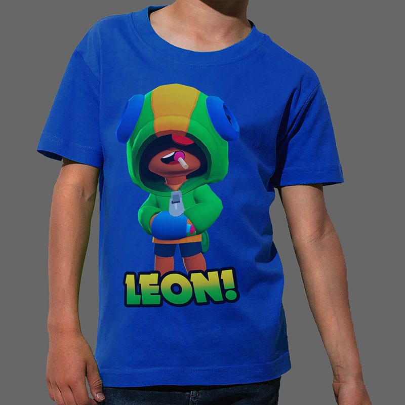 Majica ili Hoodie Brawl Stars Leon 1