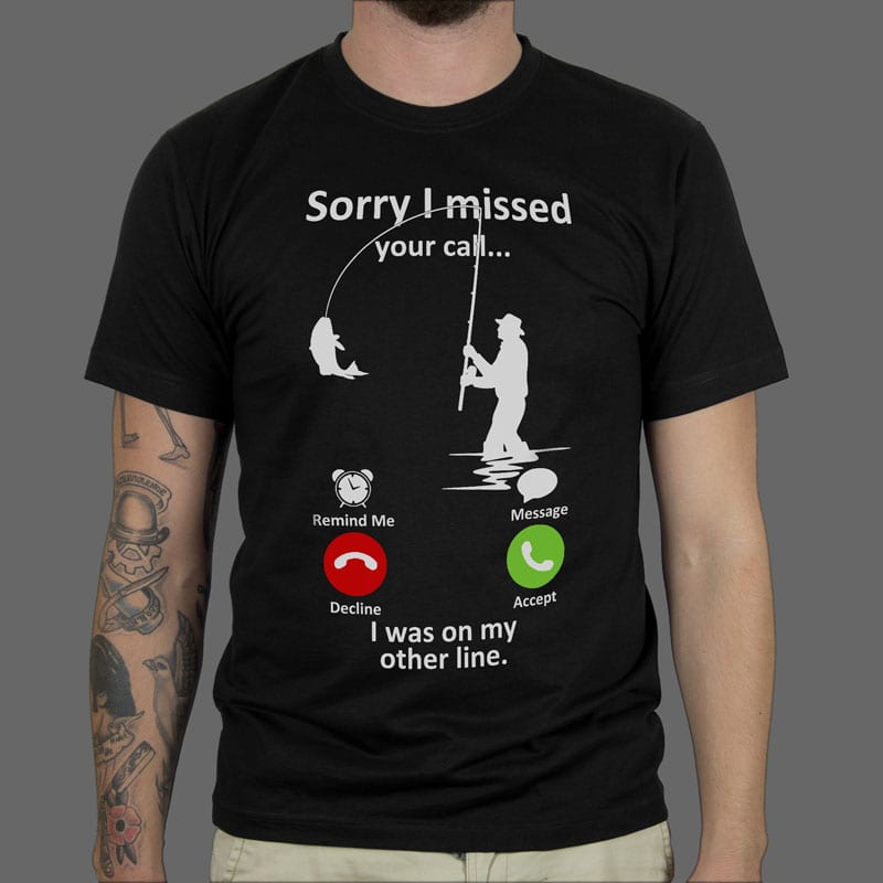 Majica ili Hoodie Fishing is calling 1
