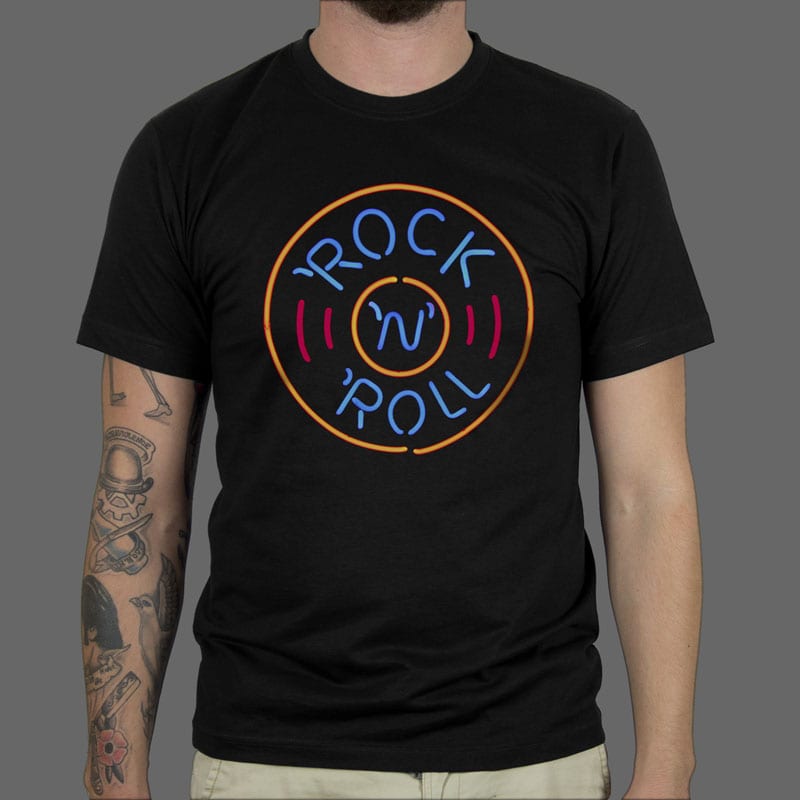 Majica ili Hoodie Rock'n'Roll Neon