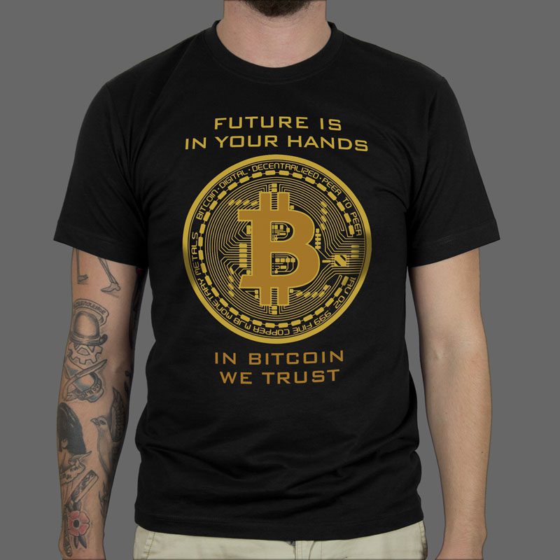 Majica ili Hoodie Crypto Bitcoin 3