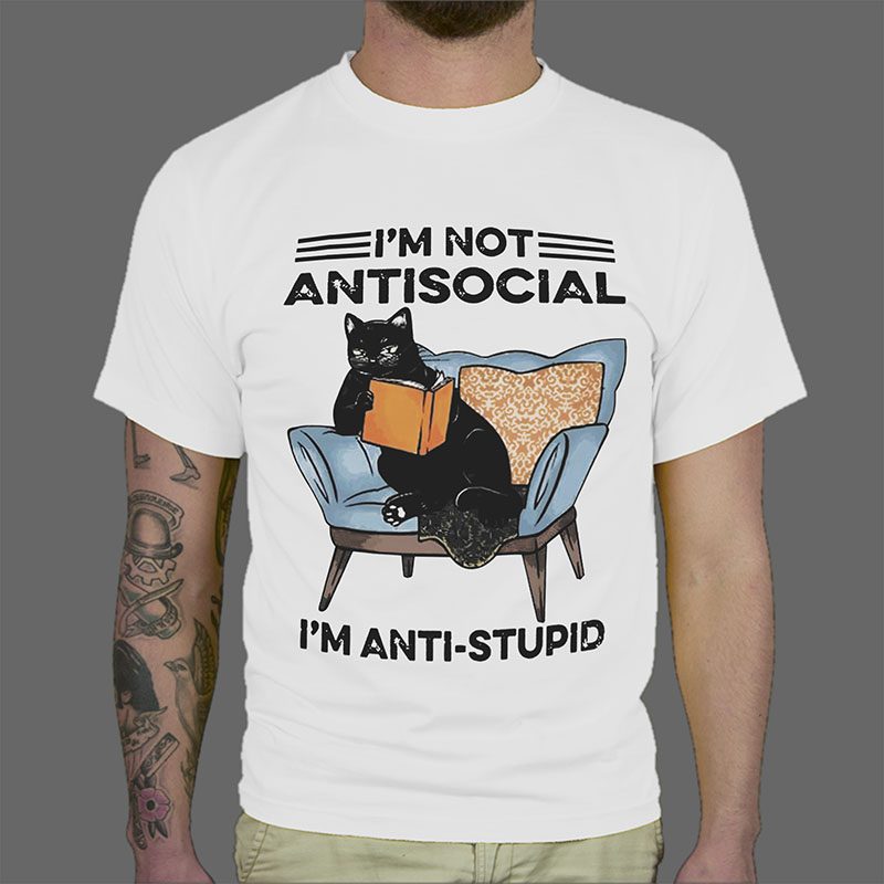 Majica ili Hoodie Antisocial Cat