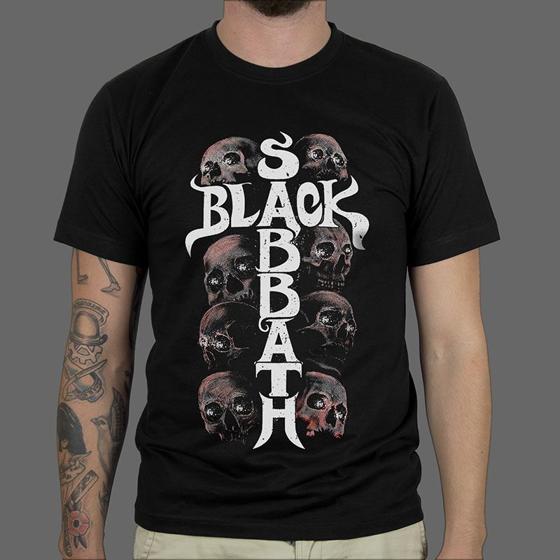 Majica ili Hoodie Black Sabbath Skulls
