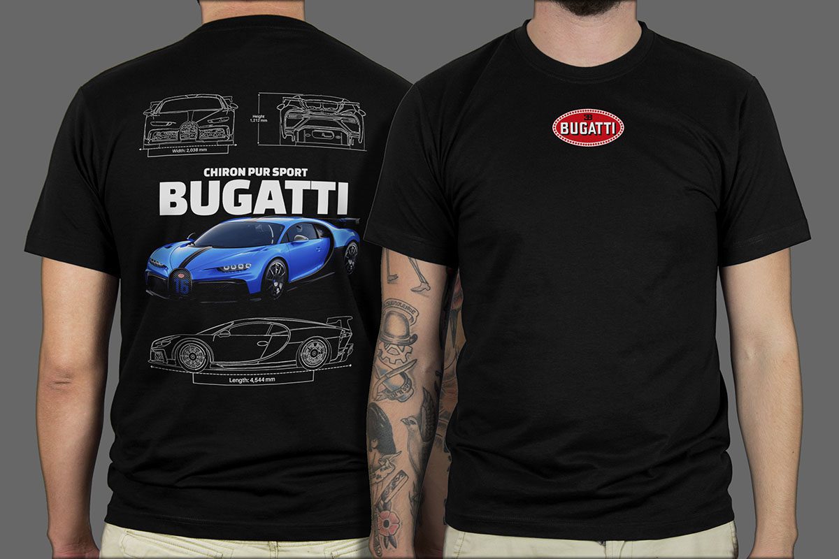 Majica ili Hoodie Auto Sport Bugatti Chiron