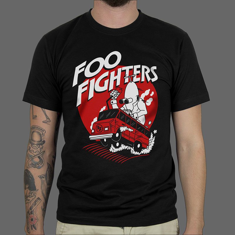 Majica ili Hoodie Foo Fighters Bus
