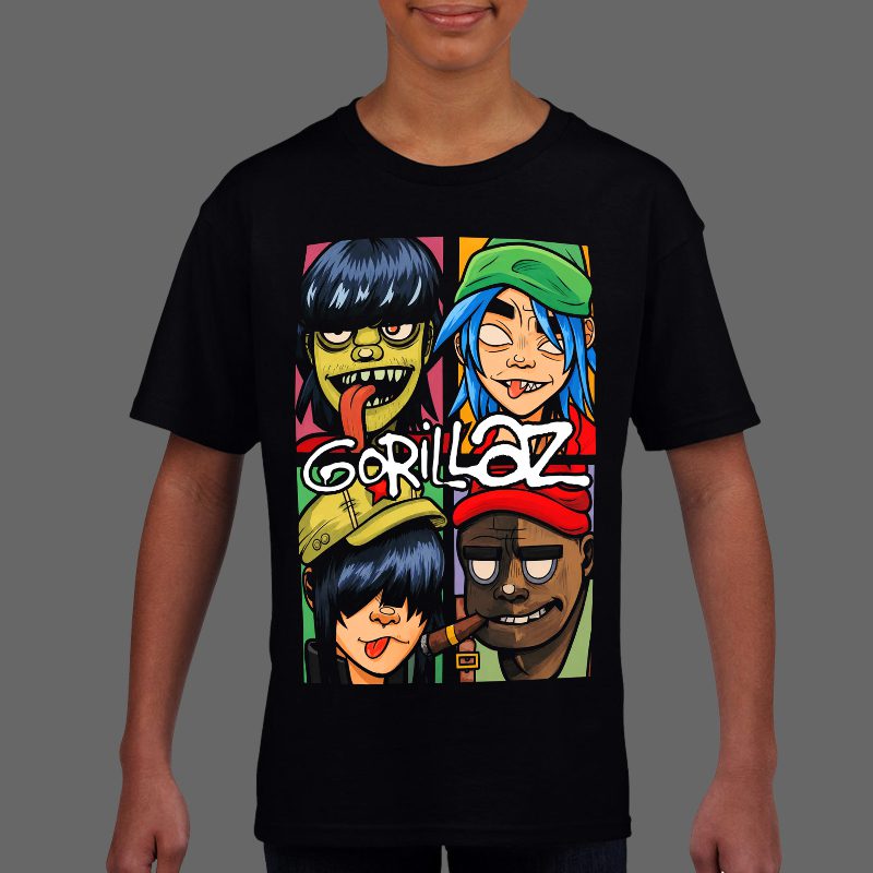 Majica ili Hoodie Gorillaz Four