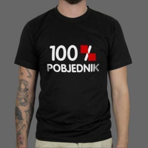 Majica ili duksa 100% pobjednik 1