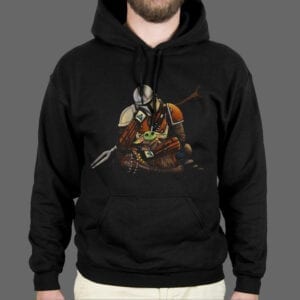 Majica ili Hoodie Mandalorian Yoda 1