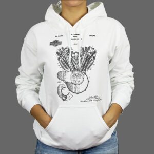 Majica ili Hoodie Harley Engine Patent