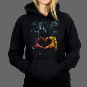 Majica ili Hoodie Deadpool Wolverine Heart