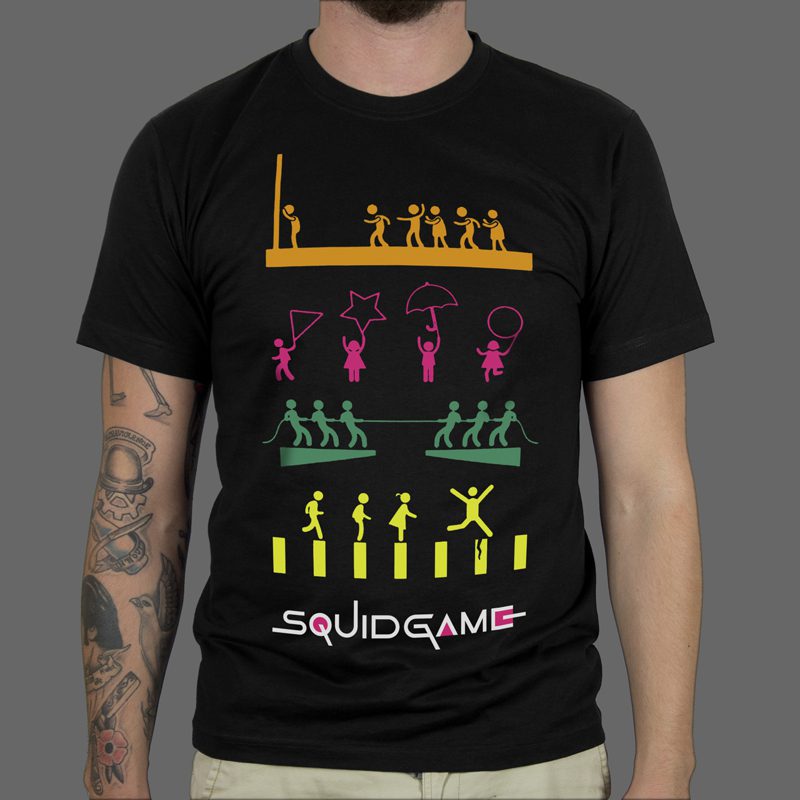 Majica ili Hoodie Squid Game Games