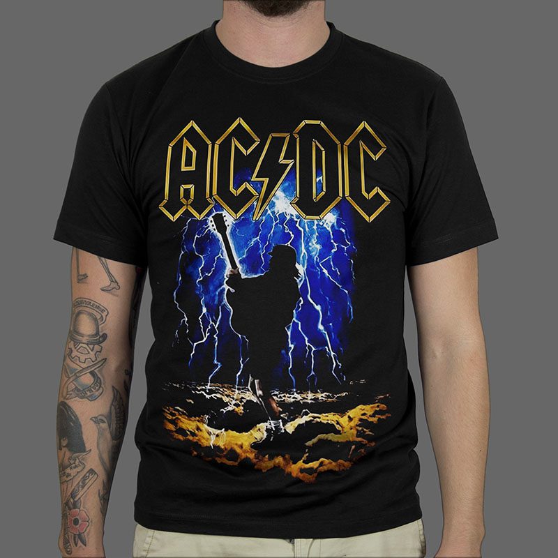 Majica ili hoodie AC DC Lightning Jumbo
